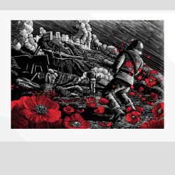 Sandra Rusiłowicz_Czerwone Maki na Monte Cassino